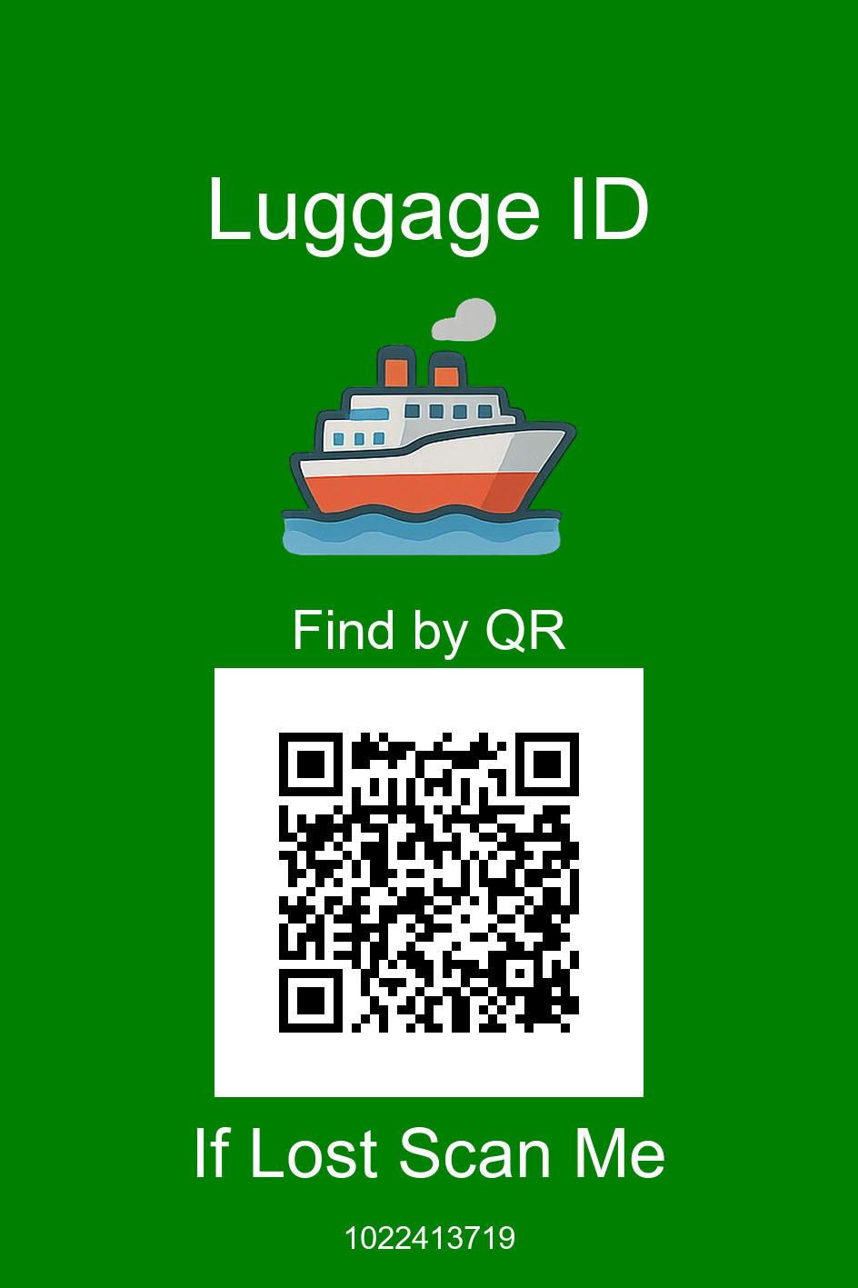 QR Kodlu Kartvizit Örneği 1